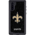 NFL New Orleans Saints Distressed Galaxy Note 10 Waterproof Case