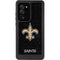 NFL New Orleans Saints Distressed Galaxy Note20 Ultra 5G Waterproof Case