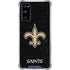 NFL New Orleans Saints Distressed Galaxy S20 FE Clear Case