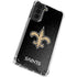 NFL New Orleans Saints Distressed Galaxy S21 5G Clear Case
