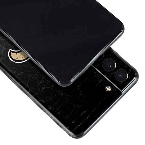NFL New Orleans Saints Distressed Galaxy S21 Plus 5G Skin