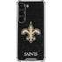 NFL New Orleans Saints Distressed Galaxy S23 Clear Case