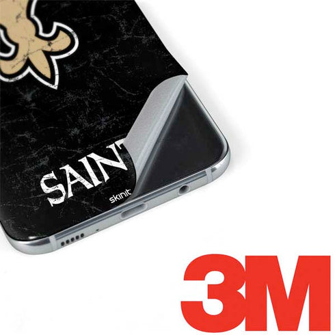 NFL New Orleans Saints Distressed Galaxy S8 Skin