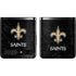 NFL New Orleans Saints Distressed Galaxy Z Flip Skin