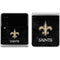 NFL New Orleans Saints Distressed Galaxy Z Flip4 5G Skin