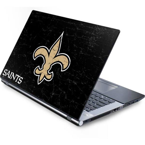 NFL New Orleans Saints Distressed Generic Laptop Skin