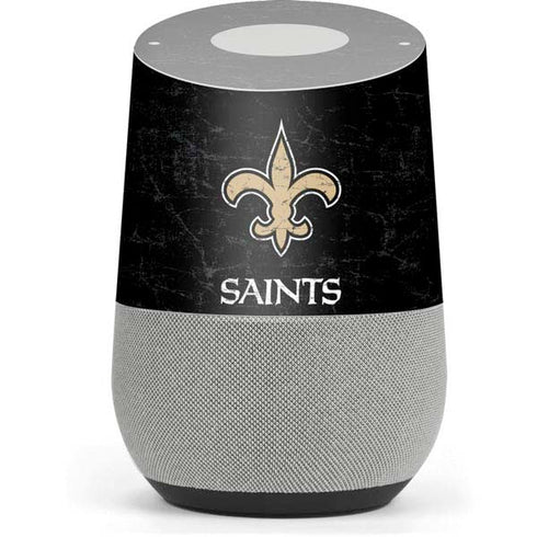 NFL New Orleans Saints Distressed Google Home Skin
