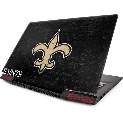 NFL New Orleans Saints Distressed Lenovo IdeaPad Skin