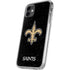NFL New Orleans Saints Distressed iPhone 11 Clear Case