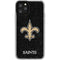 NFL New Orleans Saints Distressed iPhone 11 Pro Clear Case