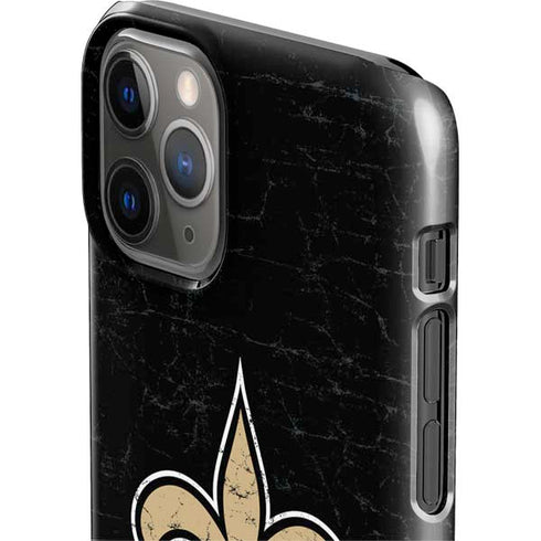 NFL New Orleans Saints Distressed iPhone 11 Pro Lite Case