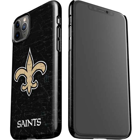 NFL New Orleans Saints Distressed iPhone 11 Pro Max Lite Case