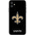 NFL New Orleans Saints Distressed iPhone 11 Skin