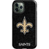 NFL New Orleans Saints Distressed iPhone 12 Pro Max Impact Case