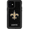 NFL New Orleans Saints Distressed iPhone 12 Waterproof Case
