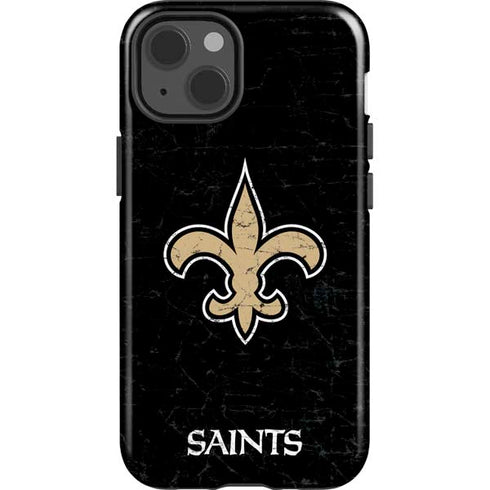 NFL New Orleans Saints Distressed iPhone 13 Impact Case