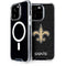 NFL New Orleans Saints Distressed iPhone 13 Pro MagSafe Case