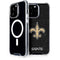NFL New Orleans Saints Distressed iPhone 13 Pro Max MagSafe Case