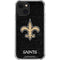 NFL New Orleans Saints Distressed iPhone 14 Clear Case