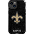 NFL New Orleans Saints Distressed iPhone 15 Plus Impact Case