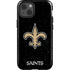 NFL New Orleans Saints Distressed iPhone 15 Impact Case