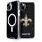 NFL New Orleans Saints Distressed iPhone 14 Plus MagSafe Case