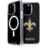 NFL New Orleans Saints Distressed iPhone 15 Pro MagSafe Case