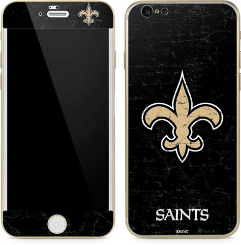 NFL New Orleans Saints Distressed iPhone 6/6s Skin