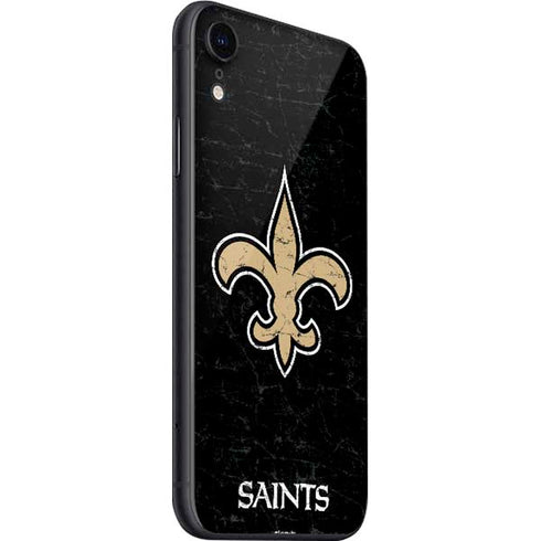 NFL New Orleans Saints Distressed iPhone SE (2nd & 3rd Gen) Skin