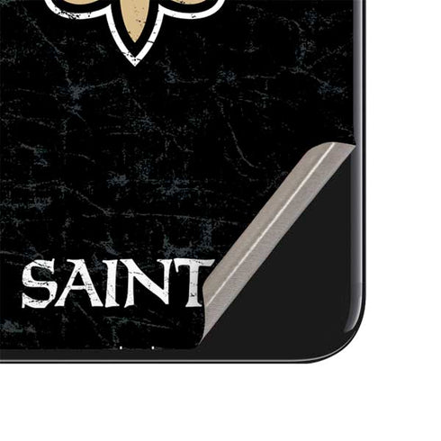 NFL New Orleans Saints Distressed iPhone SE (2nd & 3rd Gen) Skin