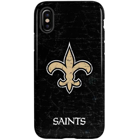 NFL New Orleans Saints Distressed iPhone X Pro Case