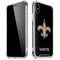 NFL New Orleans Saints Distressed iPhone X/XS Clear Case