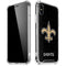 NFL New Orleans Saints Distressed iPhone XS Max Clear Case