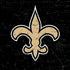 NFL New Orleans Saints Distressed iPhone XS Skin