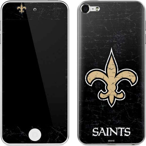 NFL New Orleans Saints Distressed Apple iPod Skin