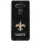 NFL New Orleans Saints Distressed LG K51/Q51 Clear Case