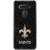 NFL New Orleans Saints Distressed LG K51/Q51 Clear Case