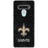 NFL New Orleans Saints Distressed LG Stylo 6 Clear Case