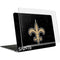 NFL New Orleans Saints Distressed MacBook Air 15in (2023-2025) Case plus Skin