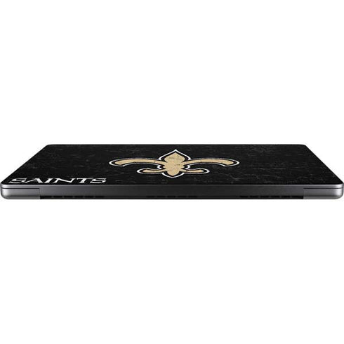 NFL New Orleans Saints Distressed MacBook Pro 14in (2021-24) Skin