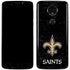 NFL New Orleans Saints Distressed Moto E5 Plus Skin