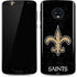 NFL New Orleans Saints Distressed Moto G6 Skin