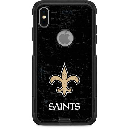 NFL New Orleans Saints Distressed Otterbox Commuter iPhone Skin