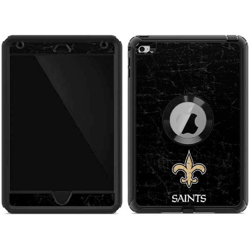 NFL New Orleans Saints Distressed Otterbox Defender iPad Skin