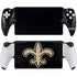 NFL New Orleans Saints Distressed PlayStation Portal Remote Player Skin