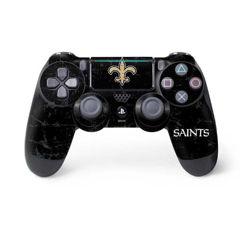 NFL New Orleans Saints Distressed PS4 Pro/Slim Controller Skin