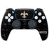 NFL New Orleans Saints Distressed PS5 Controller Skin