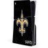 NFL New Orleans Saints Distressed PS5 Slim Disk Console Skin