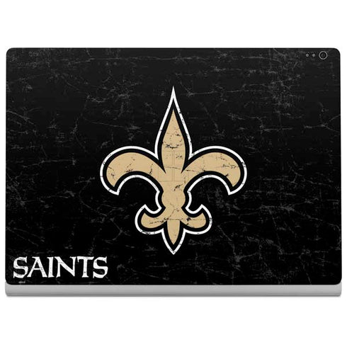 NFL New Orleans Saints Distressed Surface Book 2 13.5in Skin