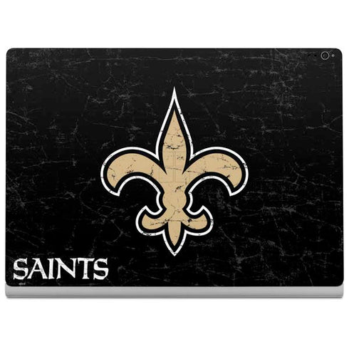 NFL New Orleans Saints Distressed Surface Book 2 15in Skin